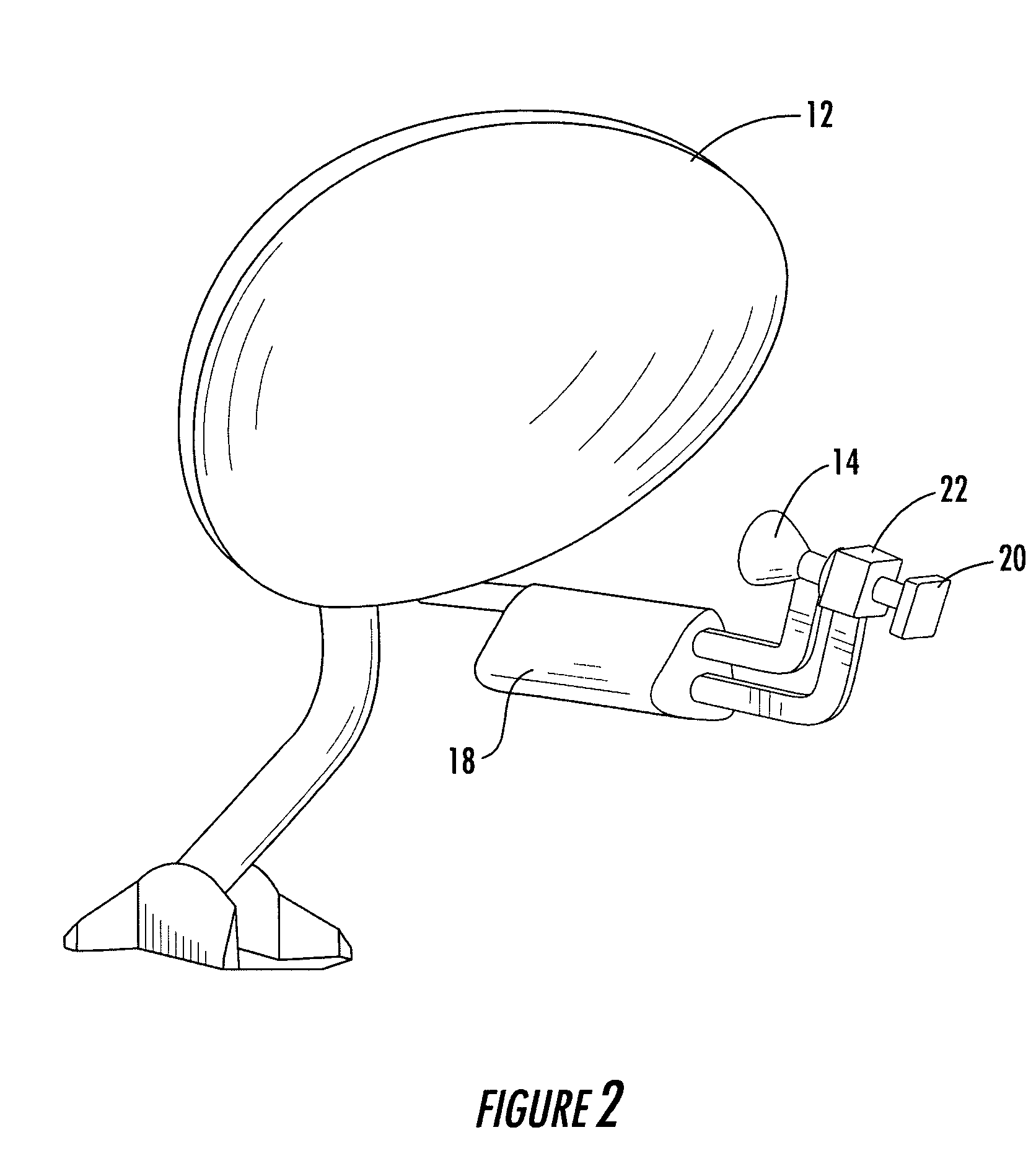 Circularly polarized receive/transmit elliptic feed horn assembly for satellite communications