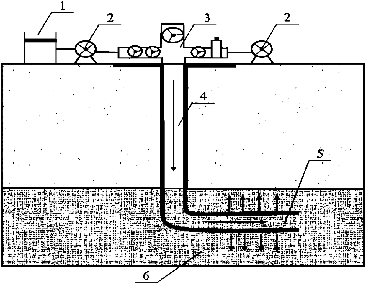 Method and system for increasing compact oil storage layer recovery ratio