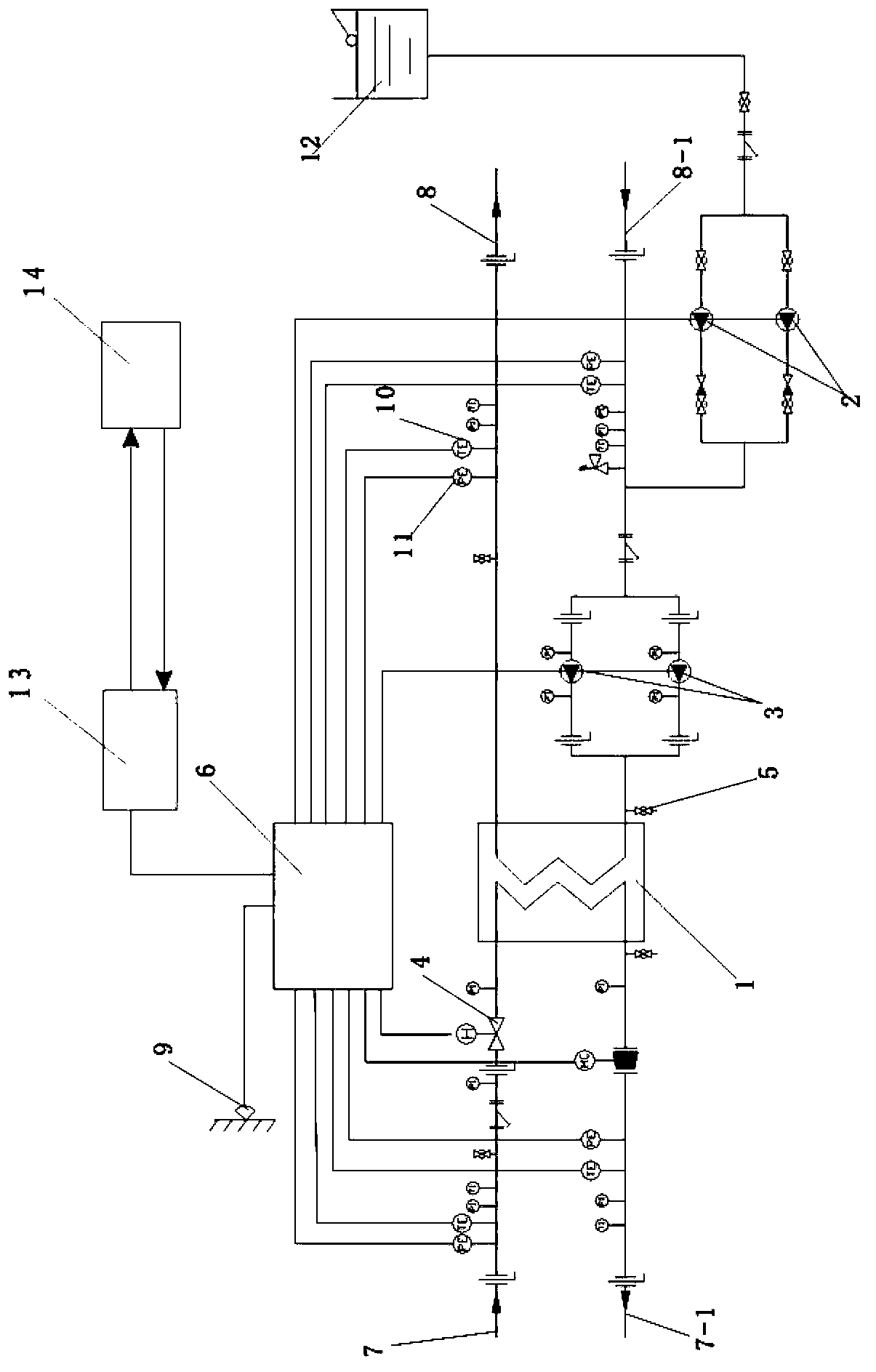 Remotely-controlled unattended centralized heating monitor station