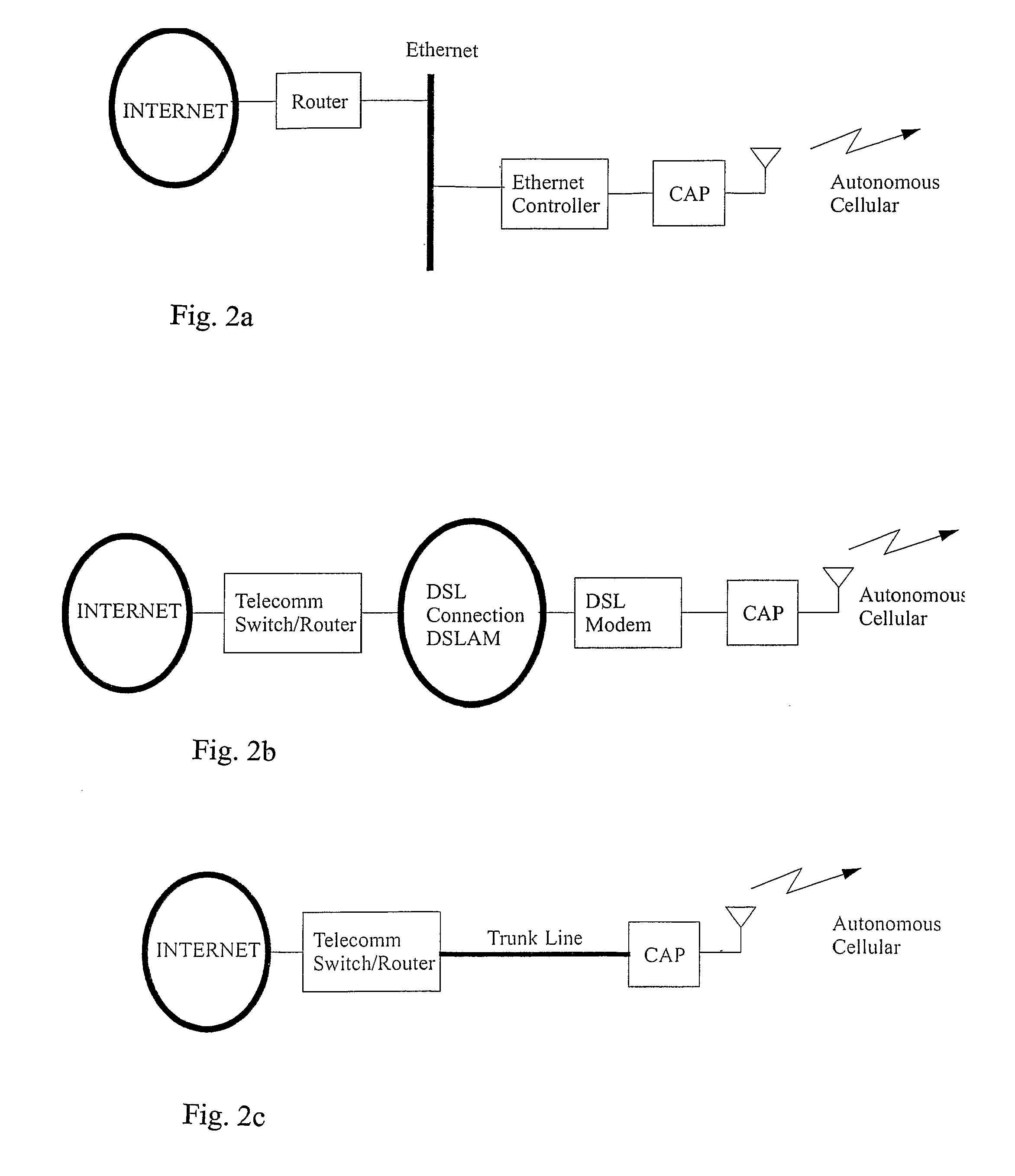 Autonomous infrastructure wireless networks