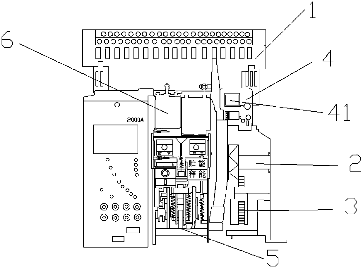 Device for protecting closing coil of intelligent universal circuit breaker