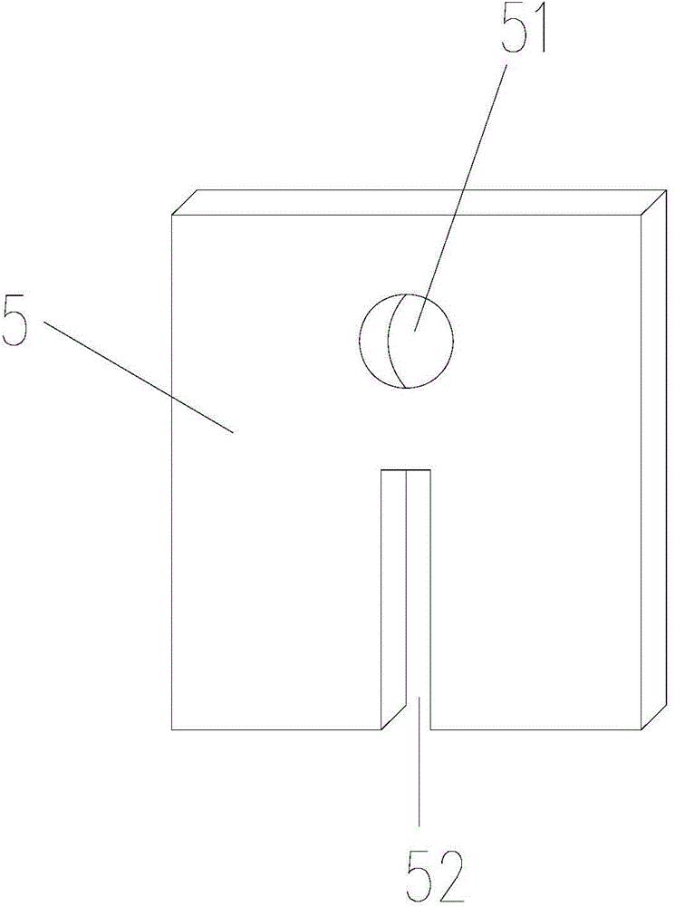 Hinge station plate-type support and mounting method thereof