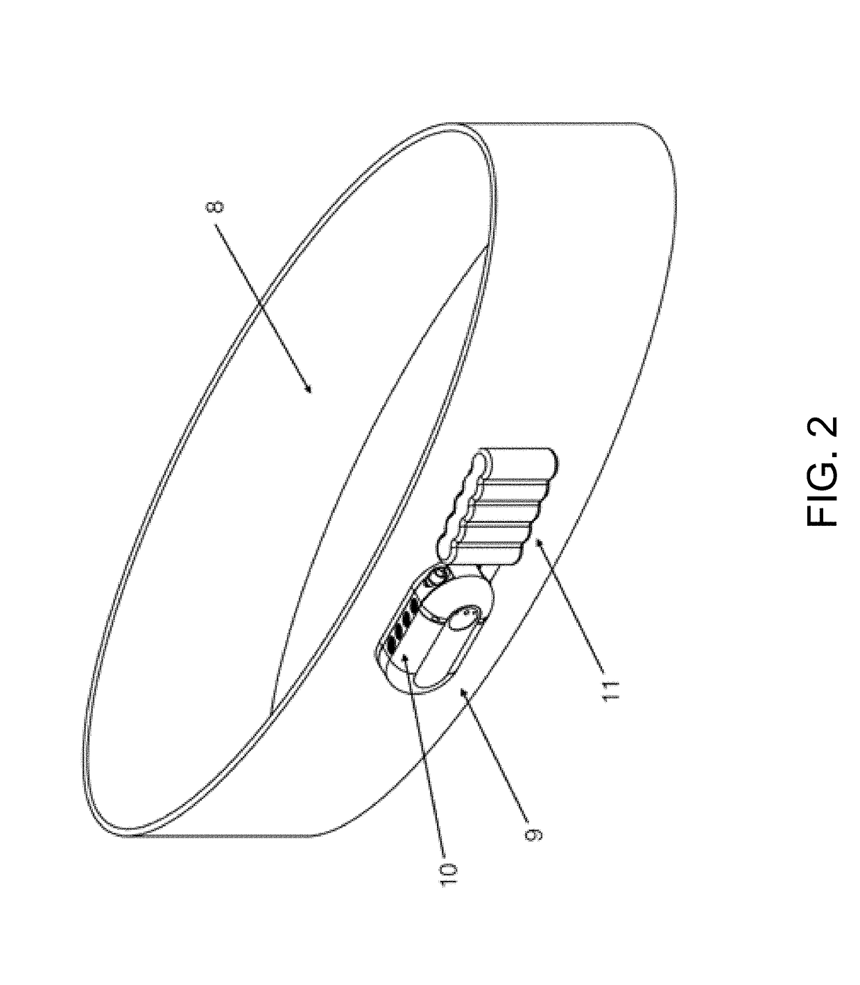 Portable device with disposable reservoir for collection of internal fluid after surgery