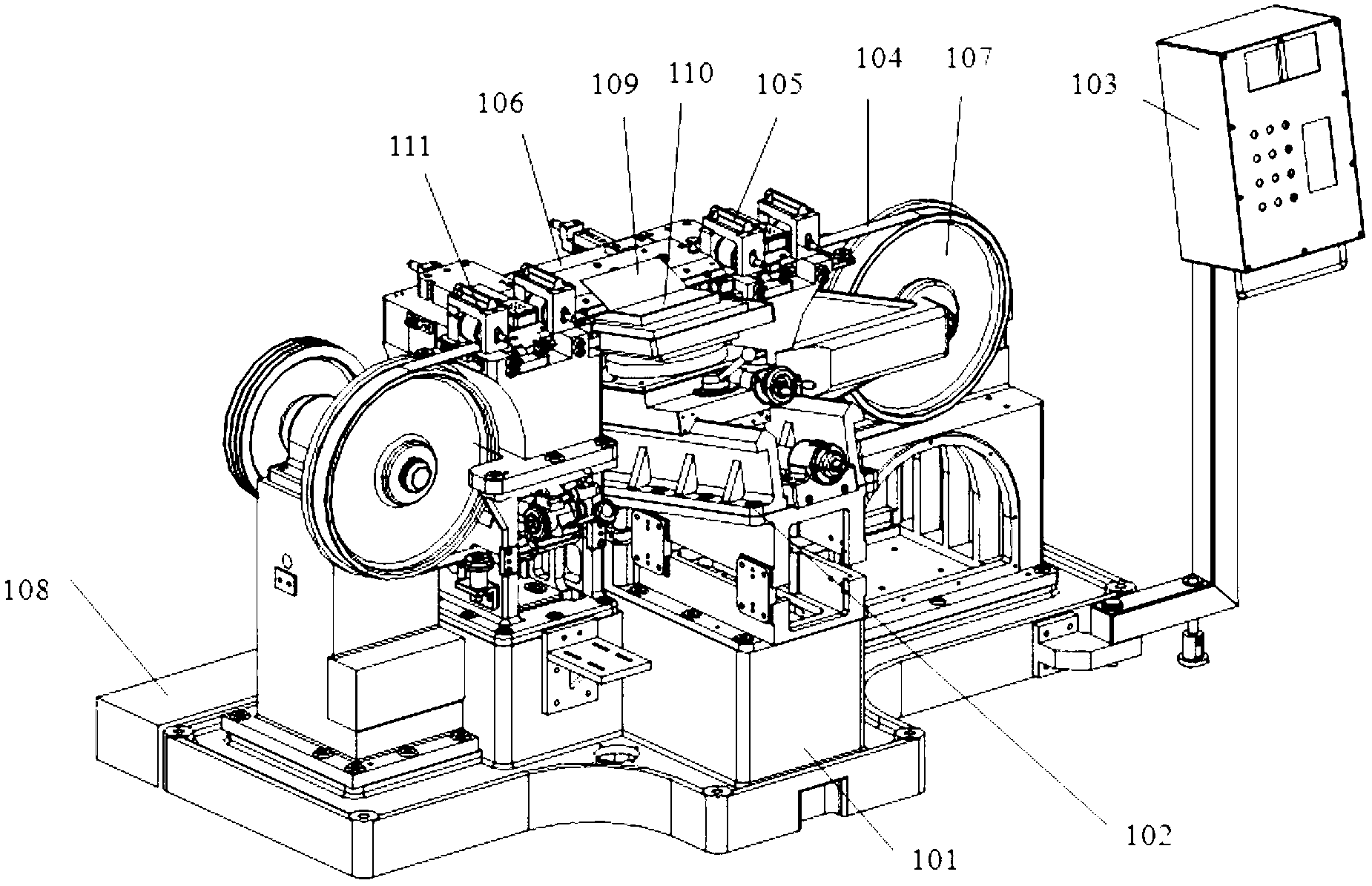 Slicing machine and method for processing flexible non-metal slice with high-precision thickness and wide format