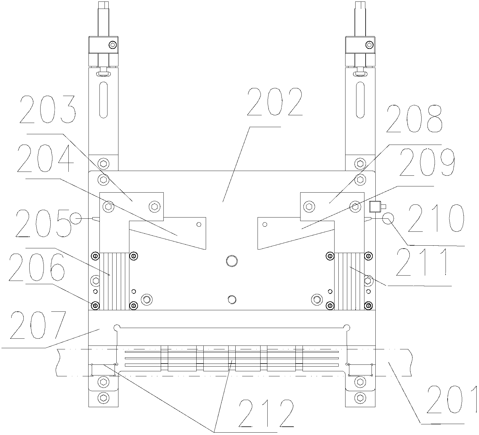 Slicing machine and method for processing flexible non-metal slice with high-precision thickness and wide format