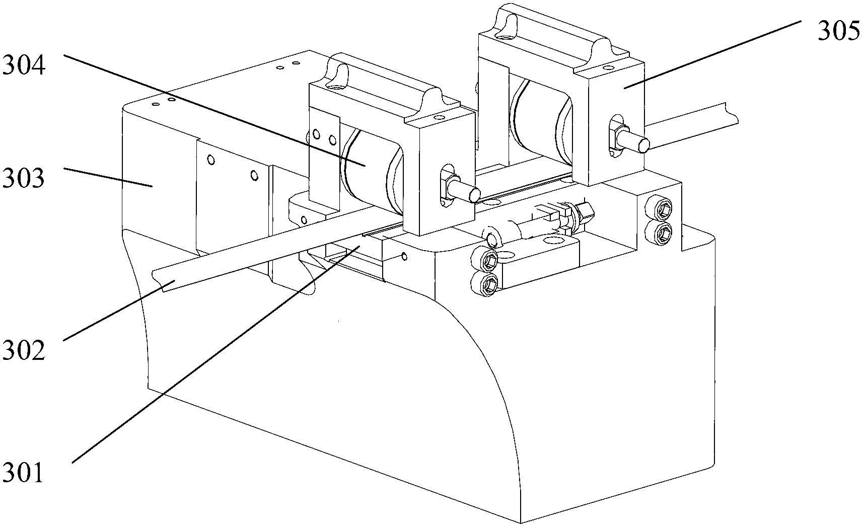 Slicing machine and method for processing flexible non-metal slice with high-precision thickness and wide format