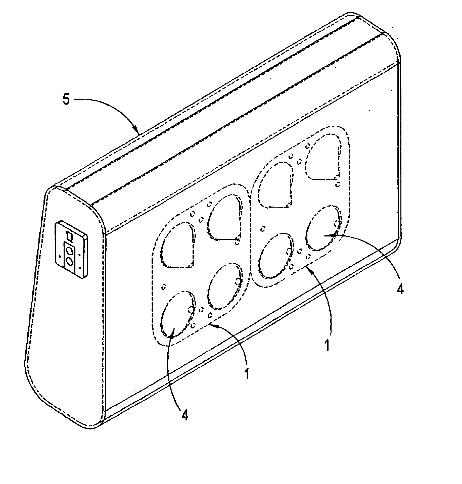 Kneading massager