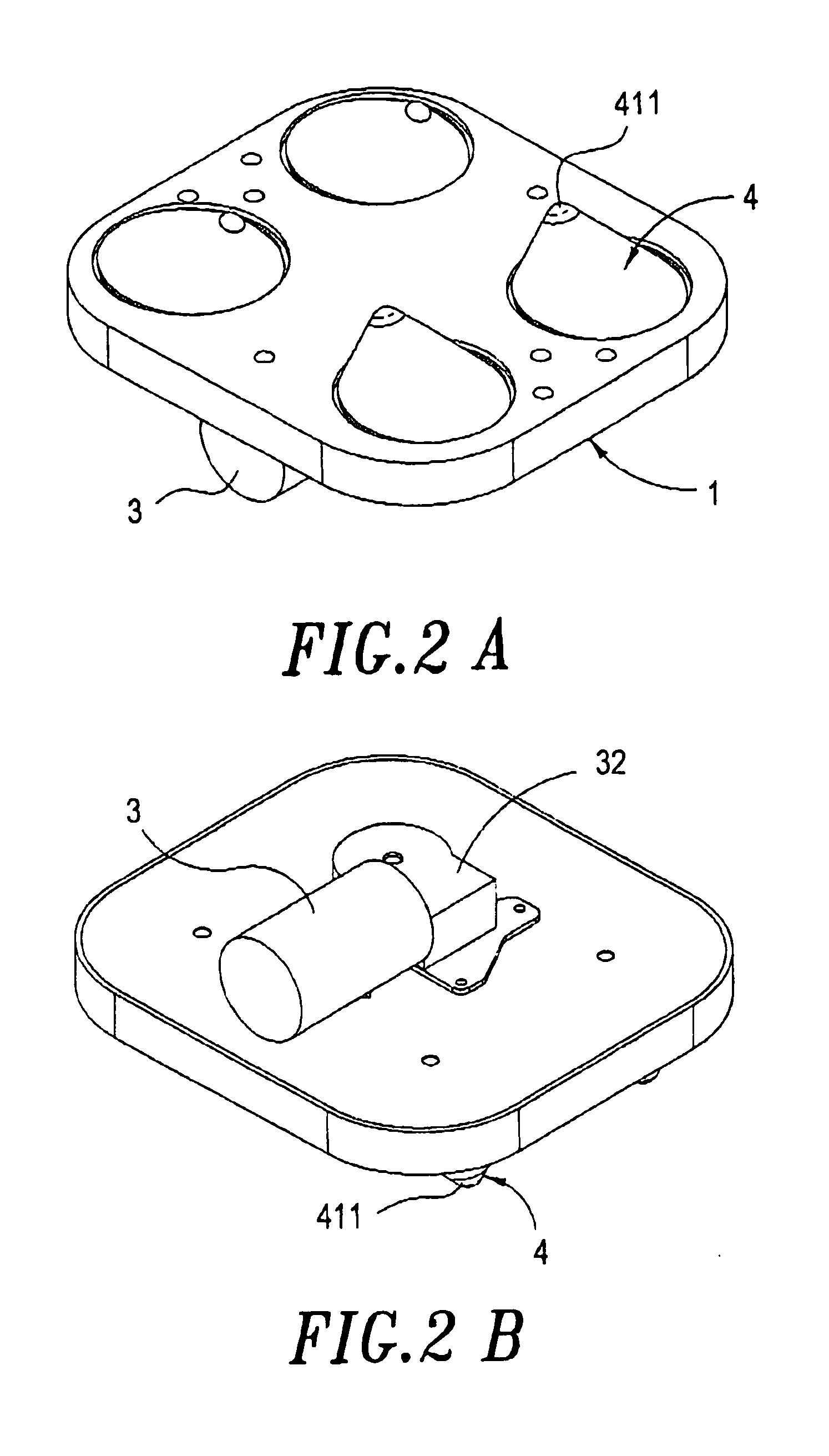 Kneading massager