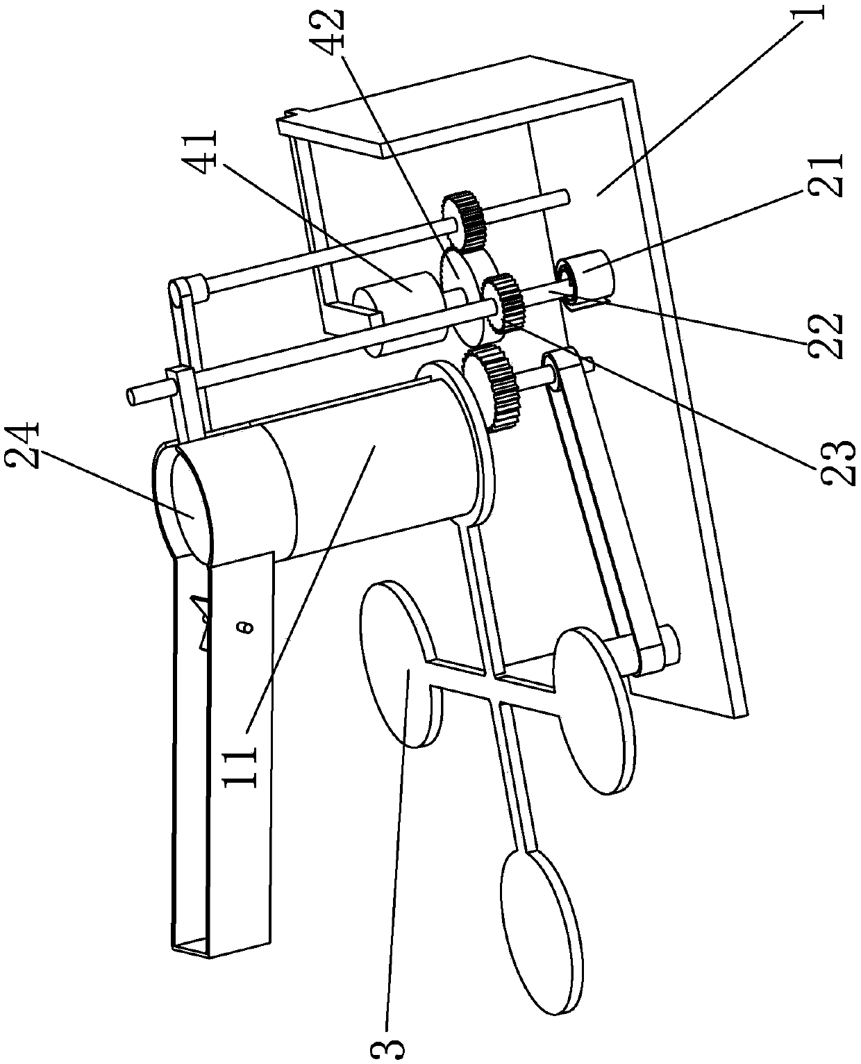 Pop-top can flattening equipment