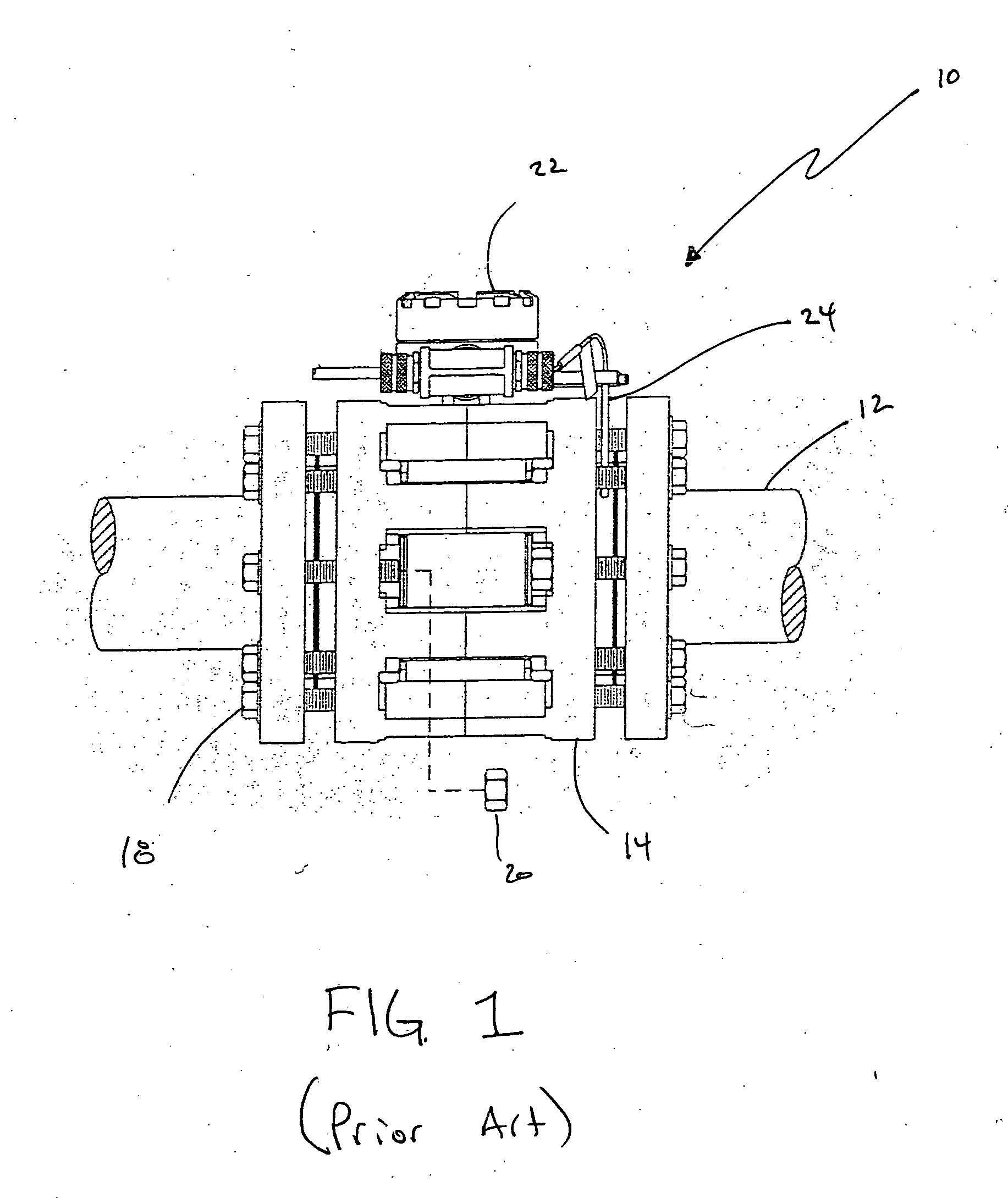 Flow-through conductivity sensor