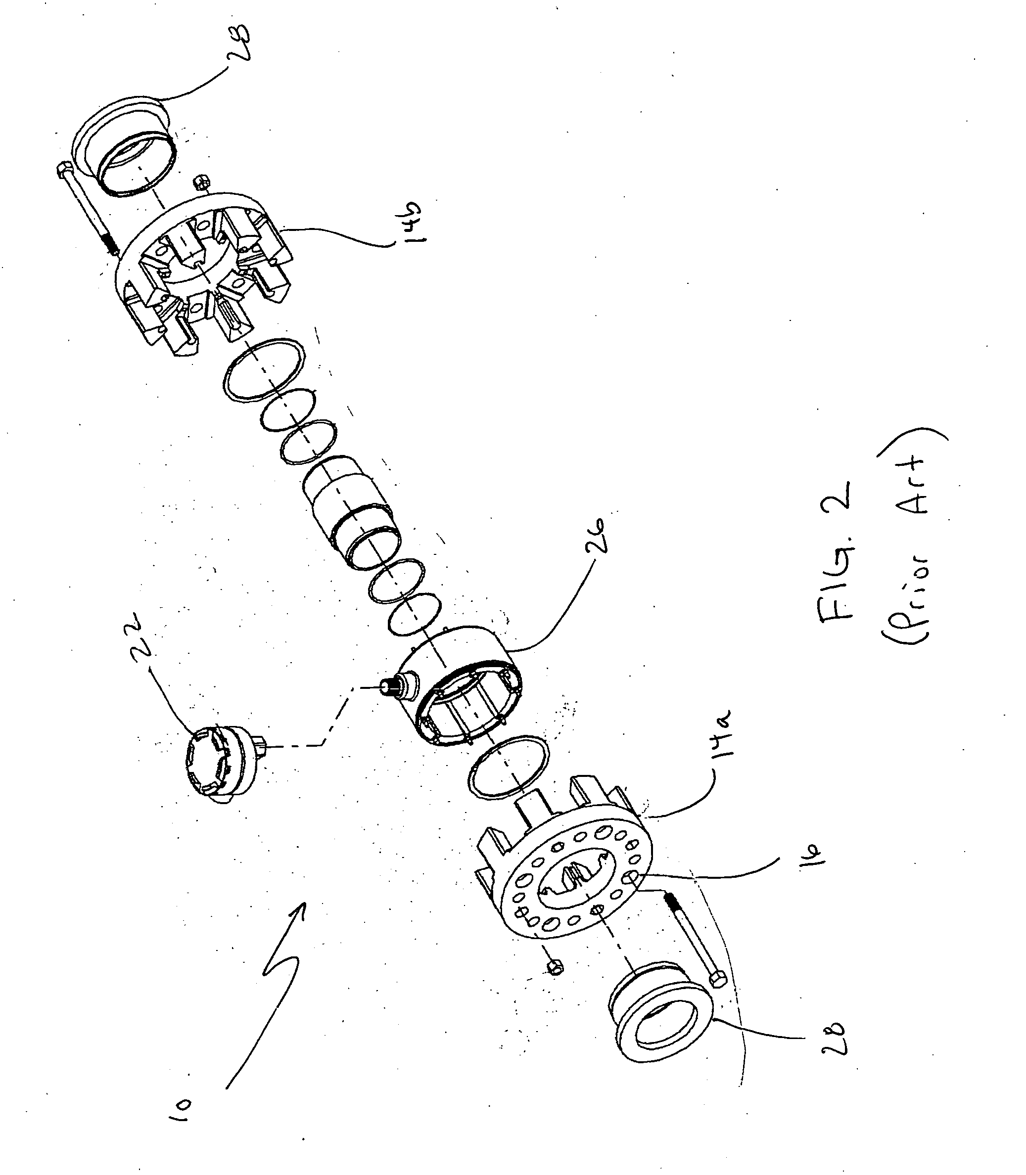 Flow-through conductivity sensor