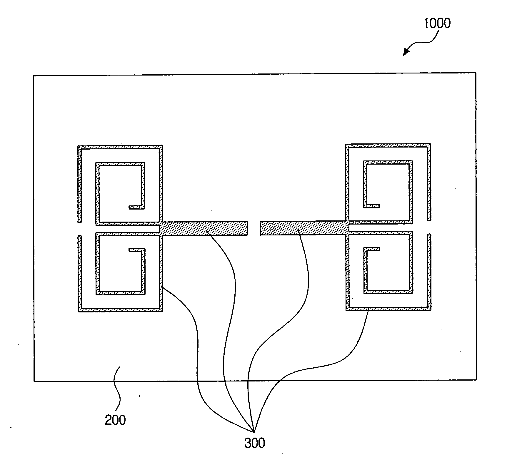 Small planar antenna with enhanced bandwidth and small strip radiator