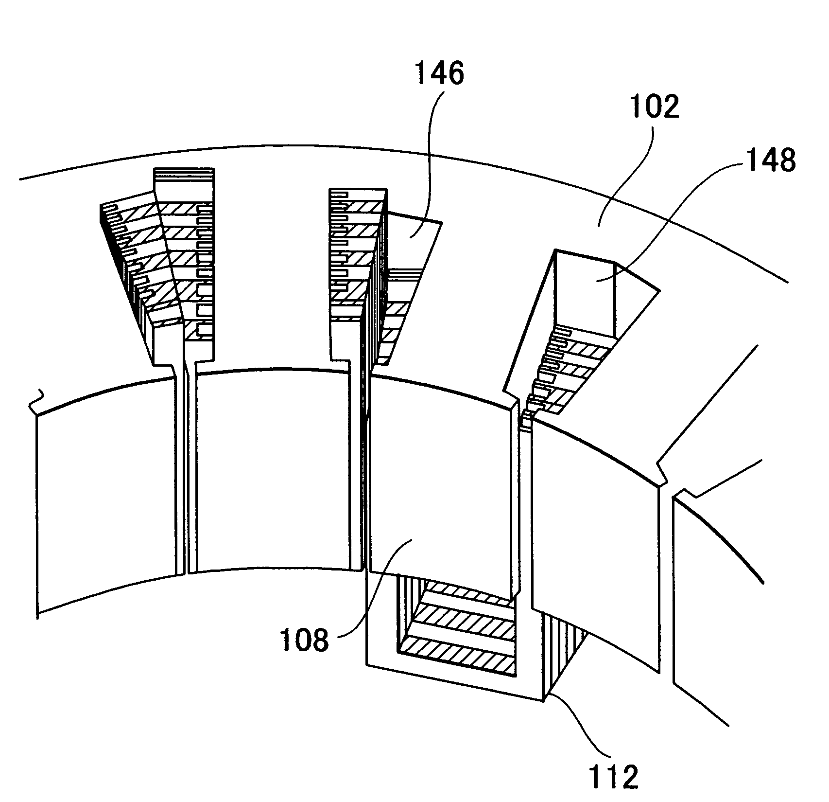 Stator of rotary electric machine