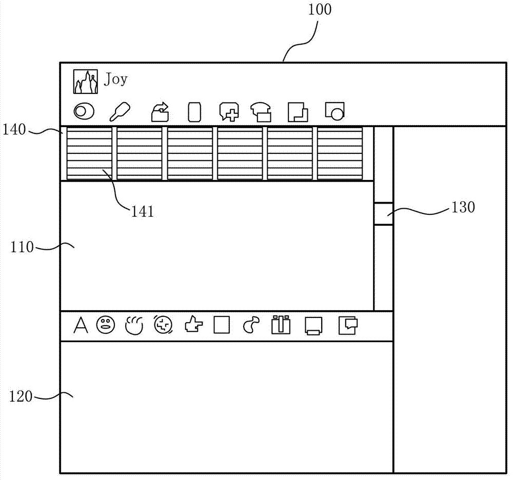 Method, client and system for displaying instant communication message by using thumbnail