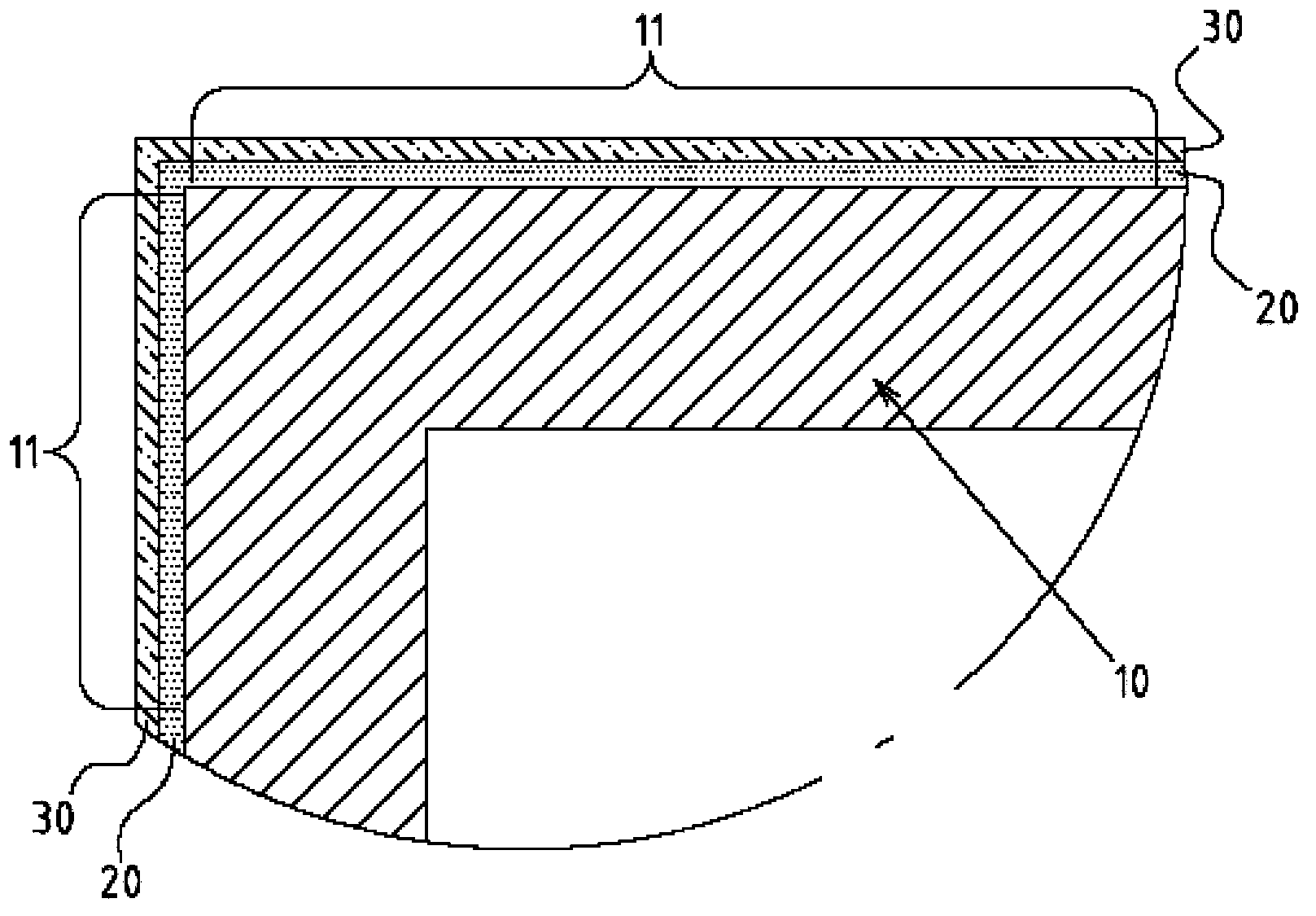 Heat dissipating device with nanometer heat dissipating coating layer and heat dissipating method