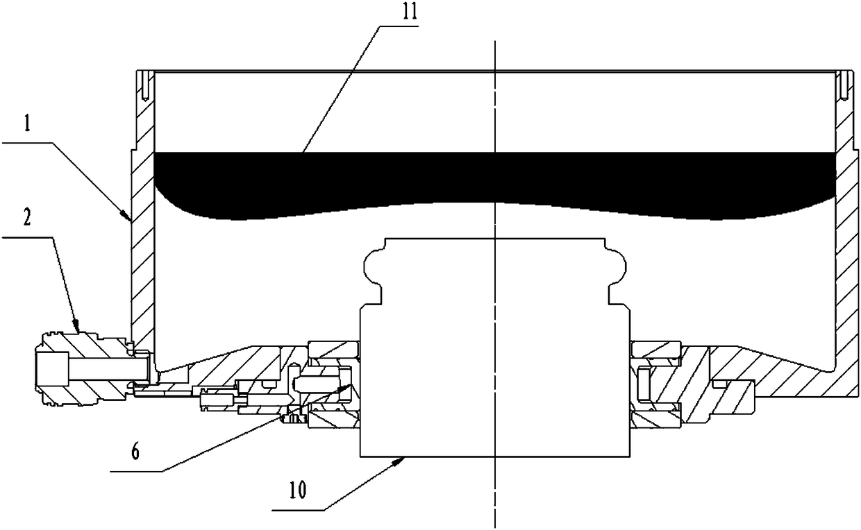 Coupling agent sealing and collecting device for control rod drive mechanism ultrasonic inspection