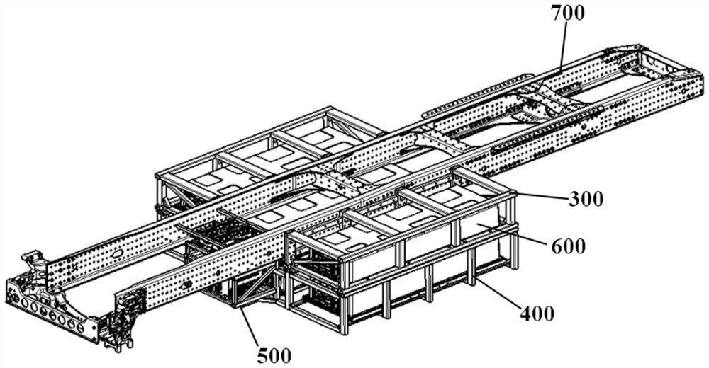 Battery replacement assembly for vehicle and battery replacement method thereof