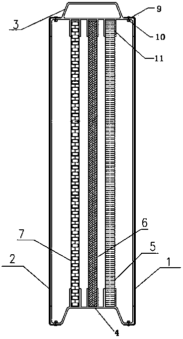 Full-screen sound absorption and noise reduction device