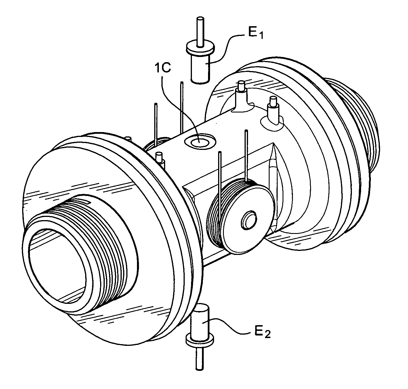 Static fluid meter