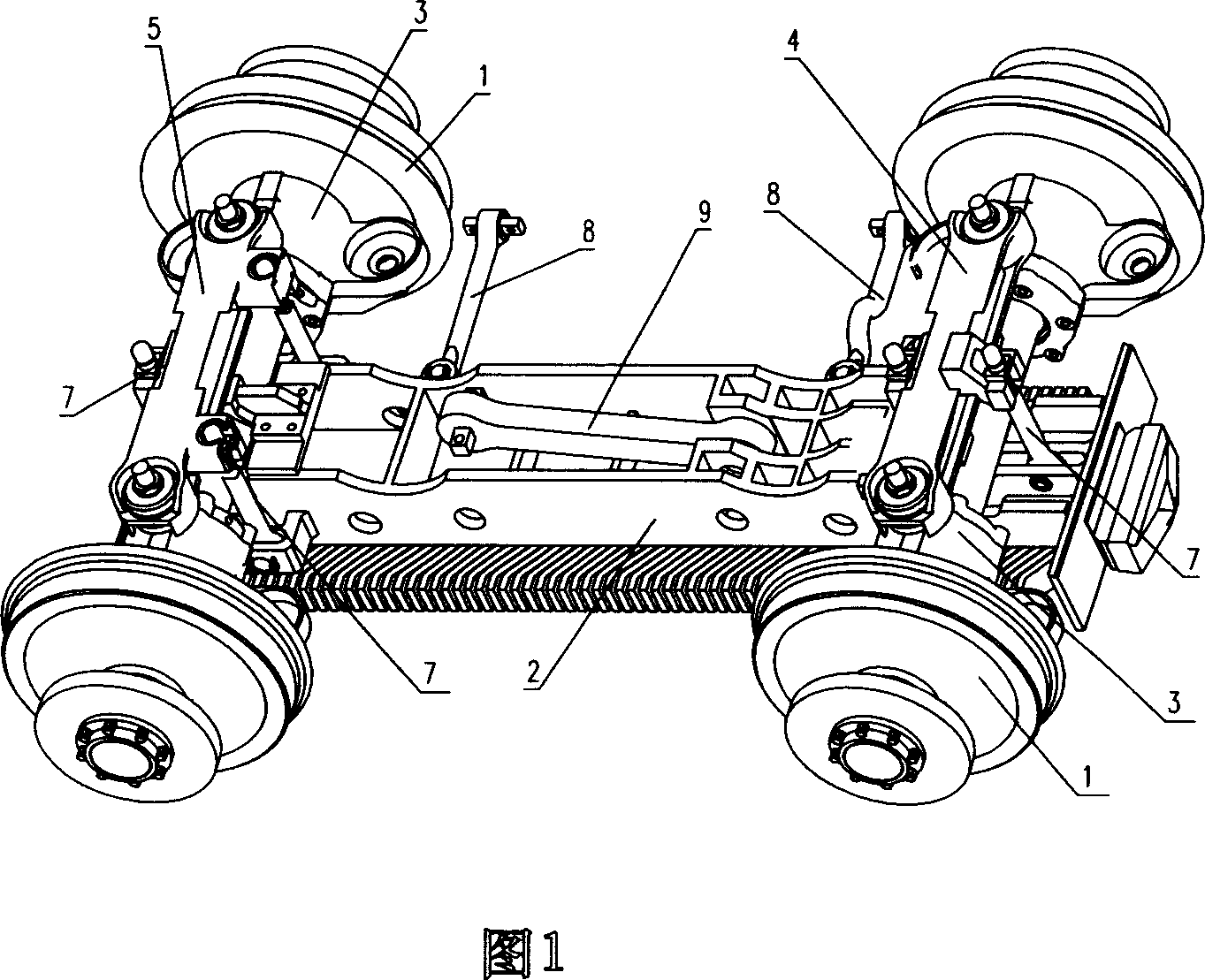 Tension rod type hanging and height adjusting mechanism