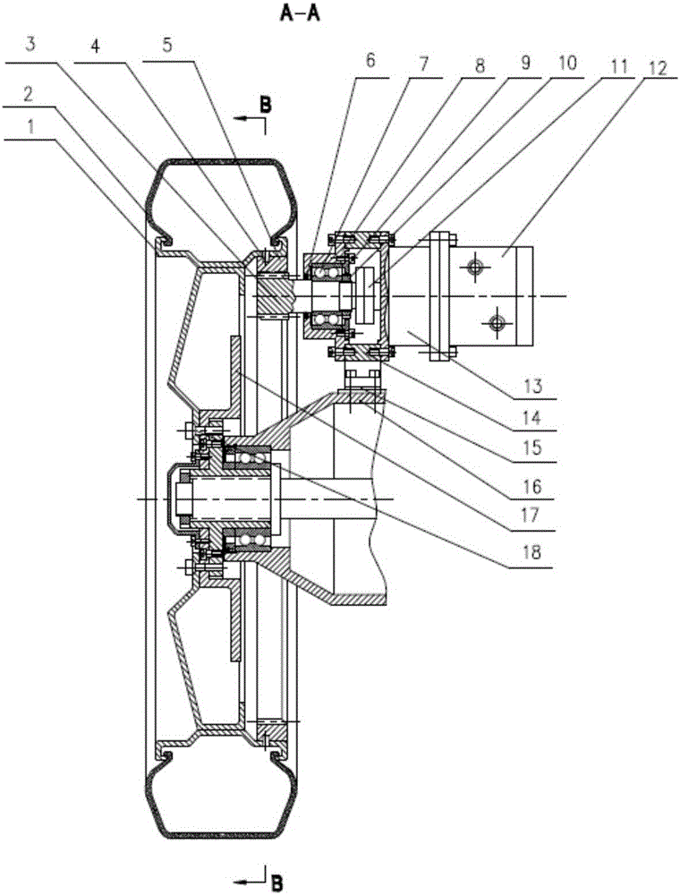 Automobile wheel inertial energy hydraulic recovery and comprehensive utilization system and control method thereof