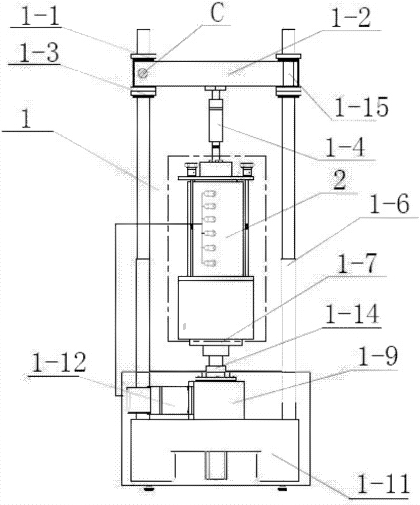 Full-automatic frost heaving meter