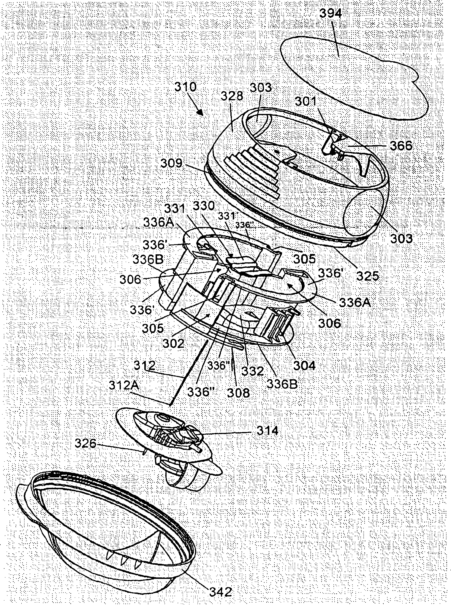 Packing for injection device