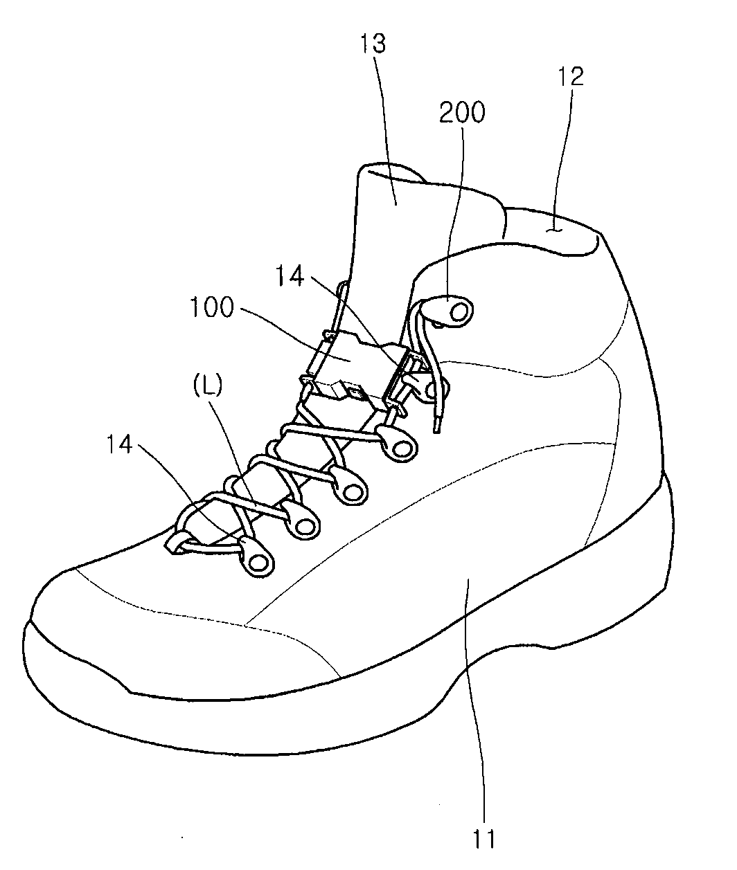 Device for tying shoelaces