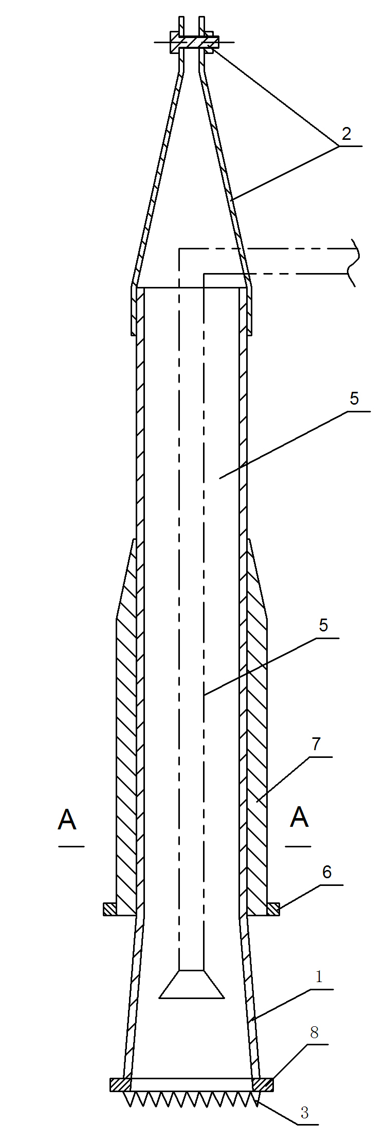 Hollow drill bit