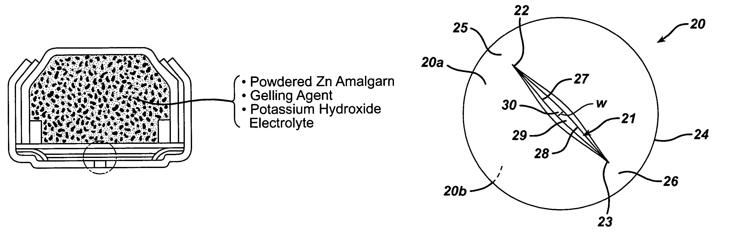 Air electrode batteries