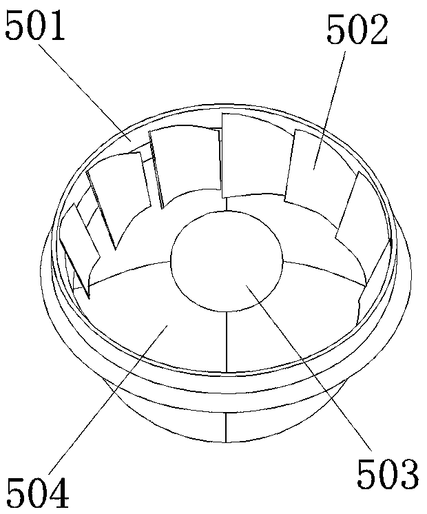 Two-stage sleeved rotary wet type dust removal gas washer