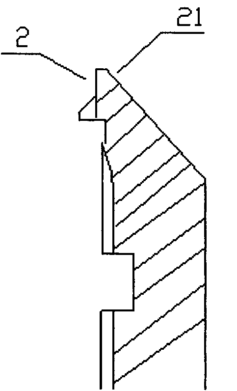 Improved needle cylinder of knitting machine