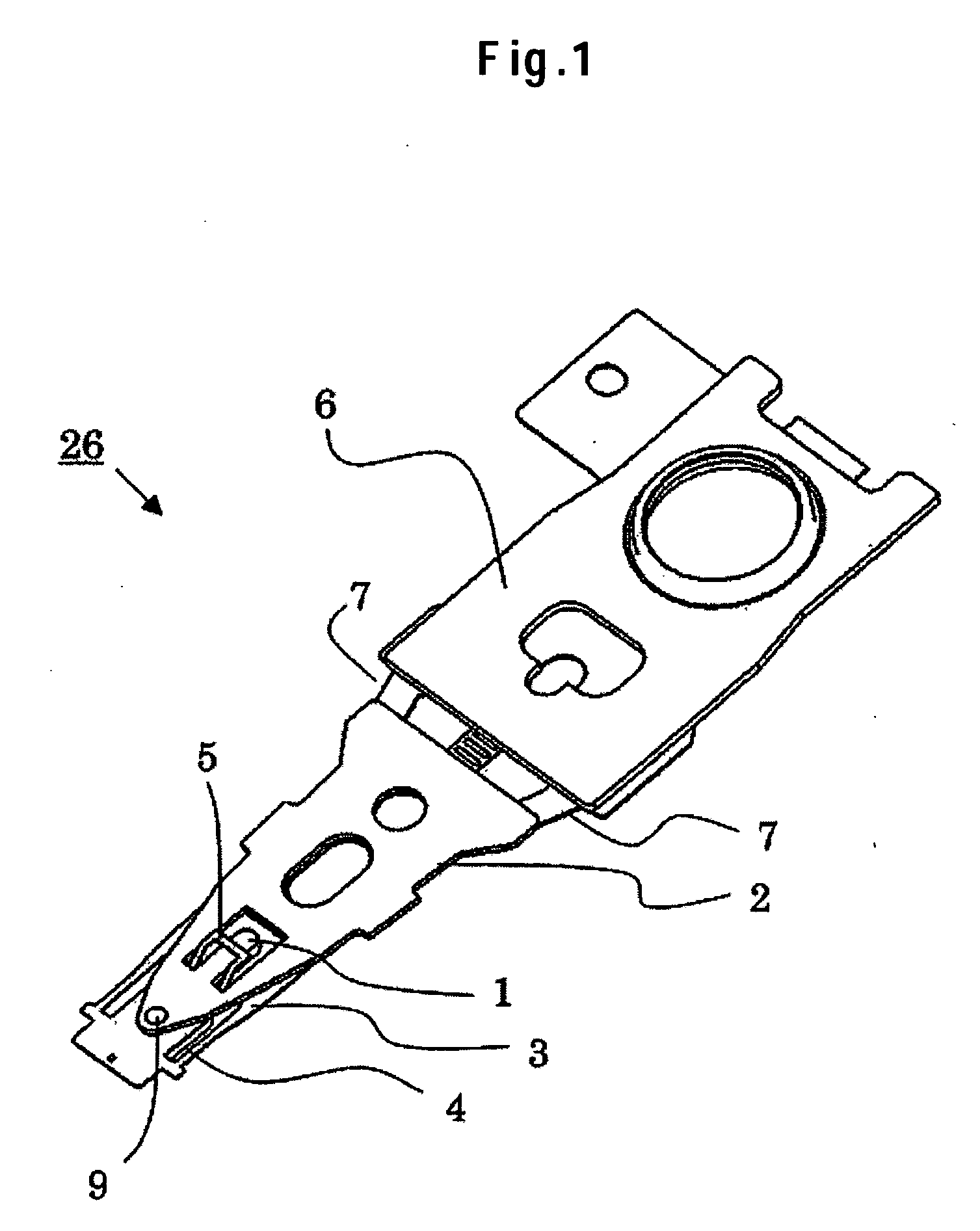 Suspension, magnetic head assembly, and magnetic disk drive