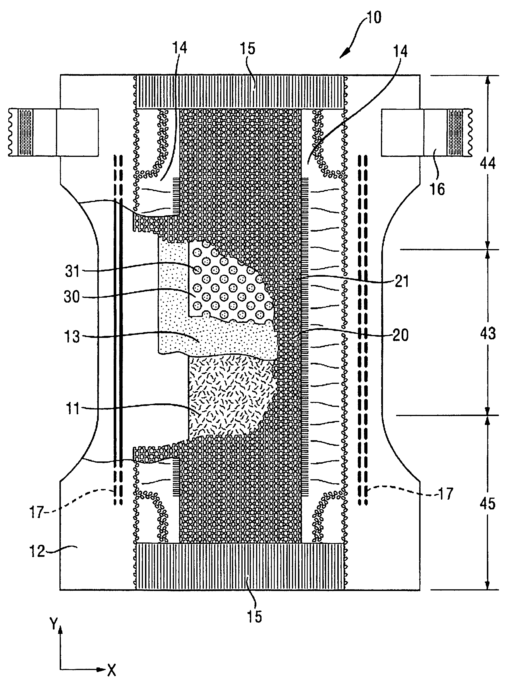 Absorbent article with sublayer