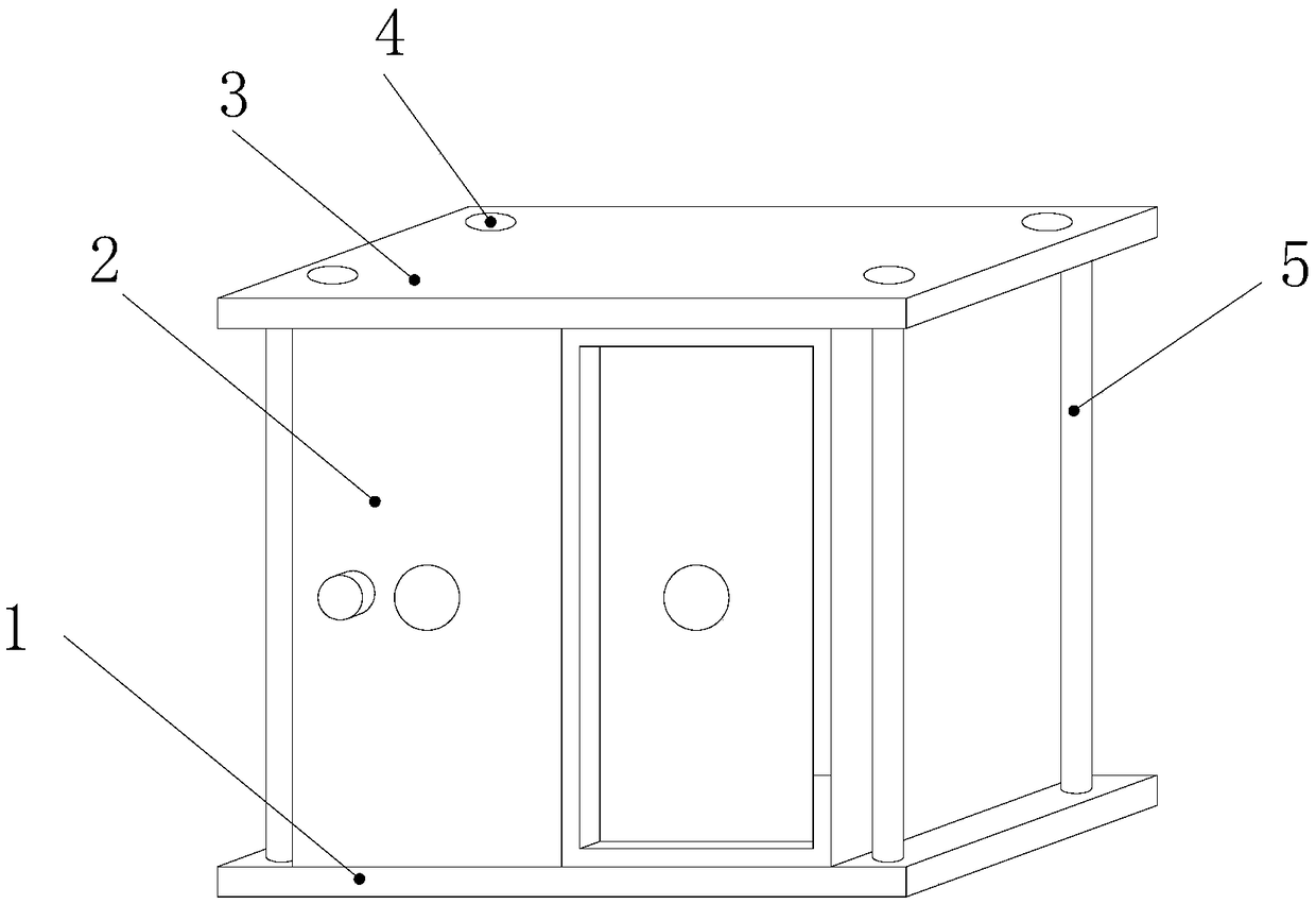 Petroleum paste filling device for electric cables