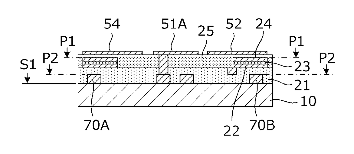 Surface-mounted lc device