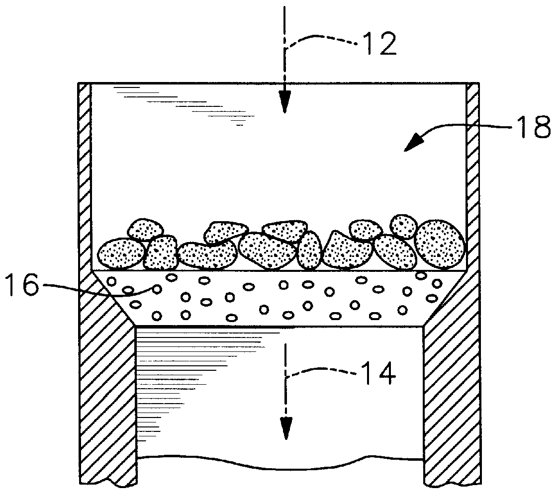 Method and apparatus for removing liquid salts from liquid metal