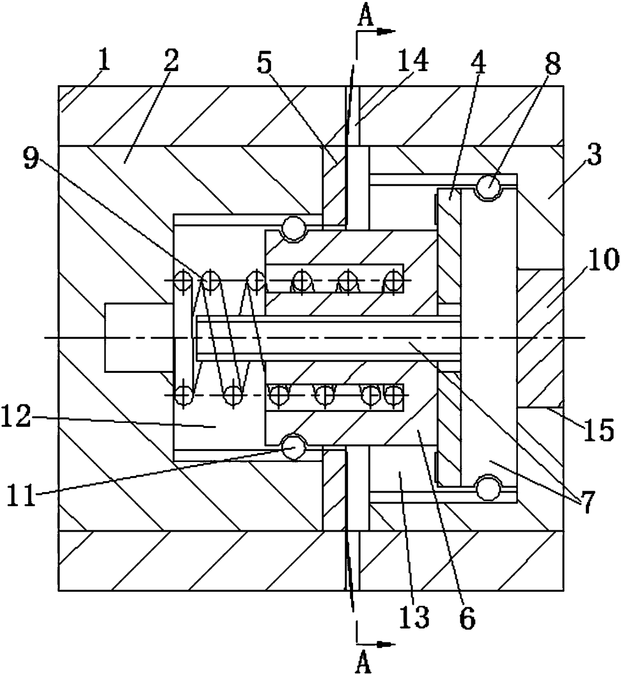 Multichannel mechanical acceleration switch