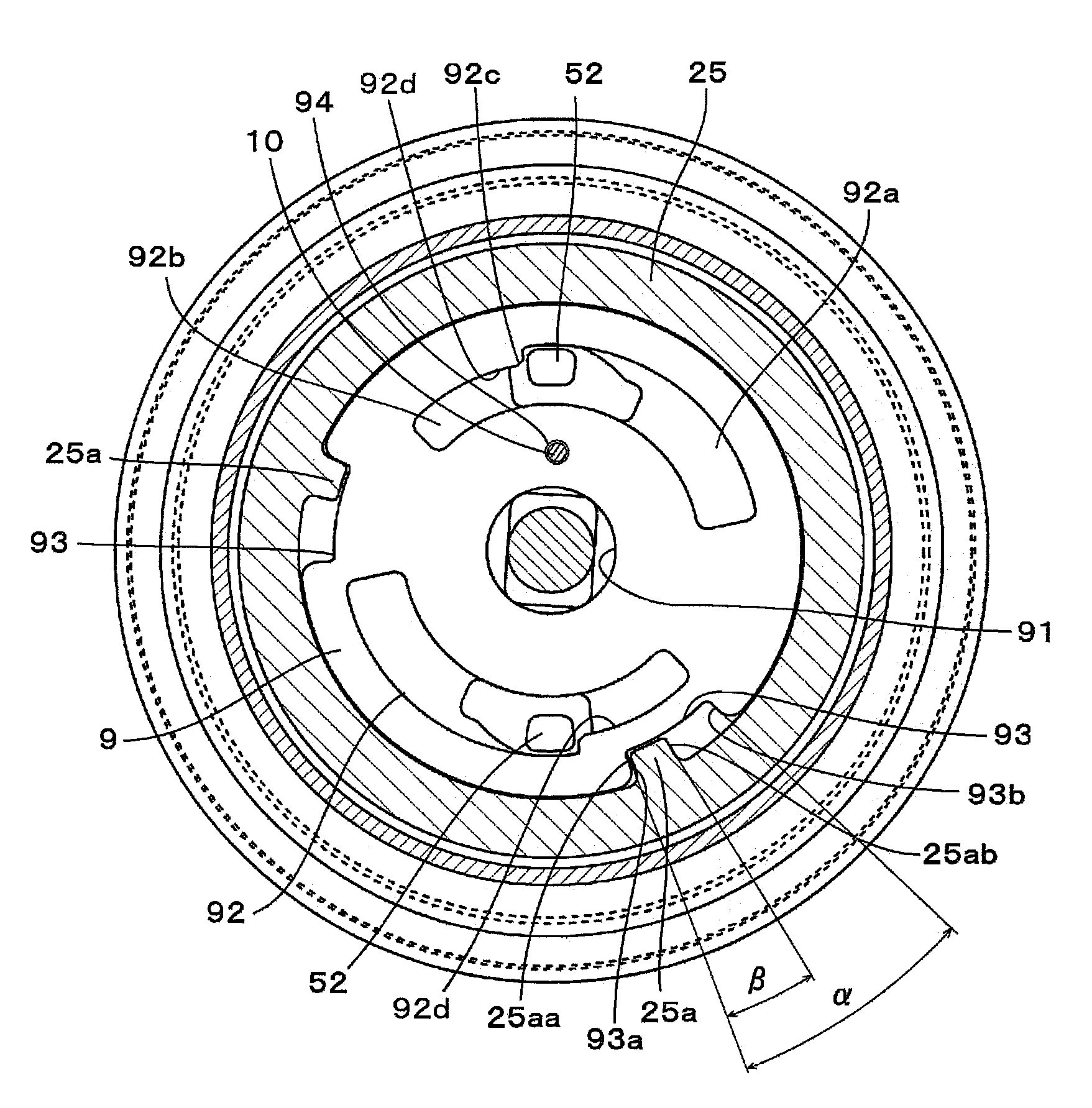 Reclining apparatus