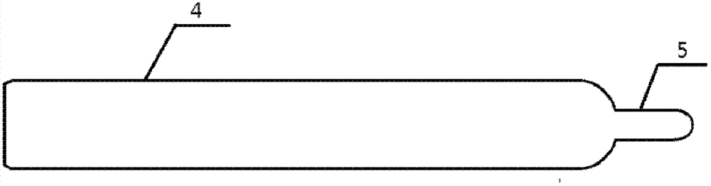 Synthesis method and synthesis container of phosphorus-silicon-cadmium polycrystal