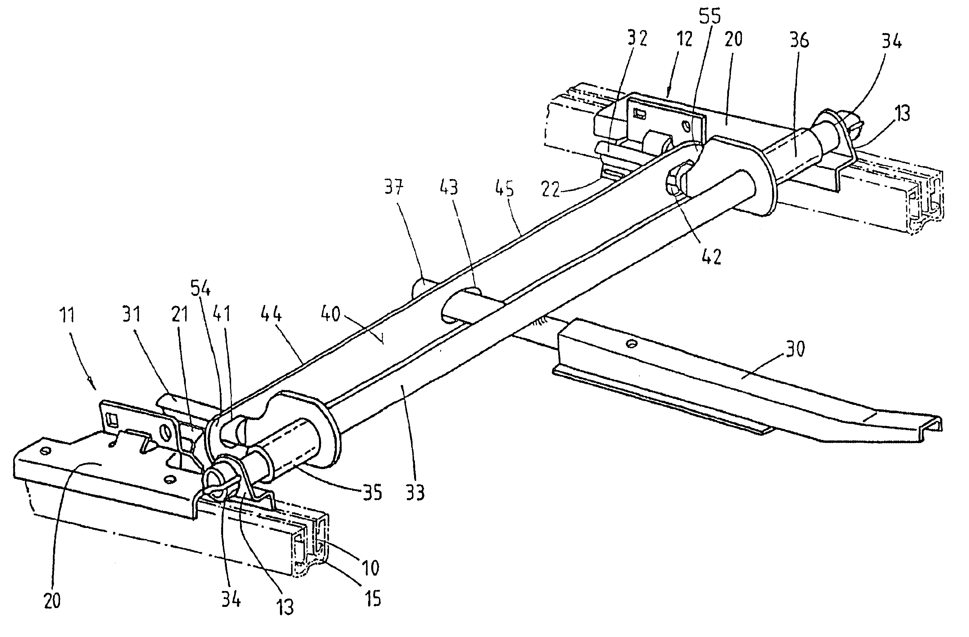 Longitudinal adjustment device for vehicle seats