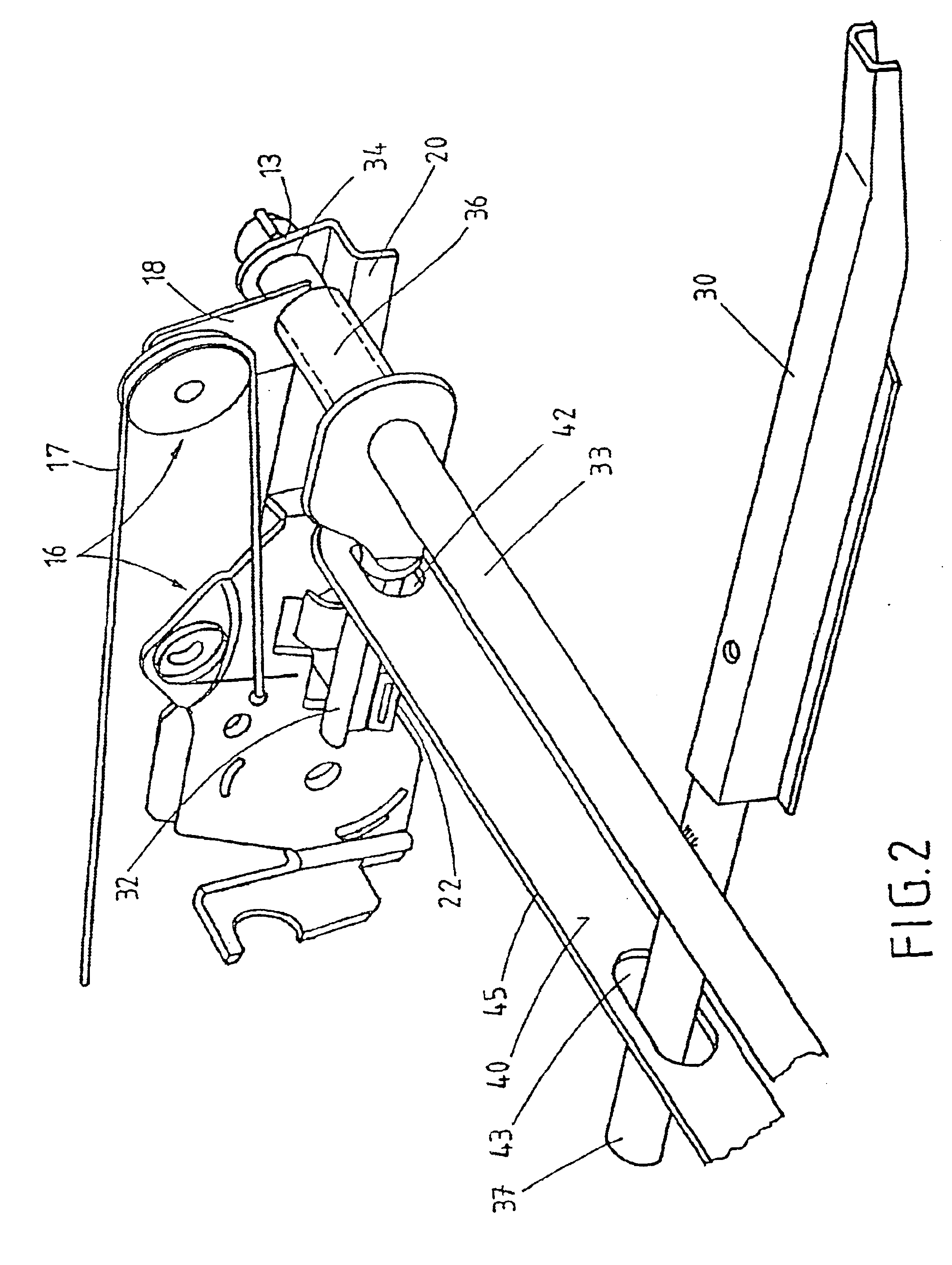 Longitudinal adjustment device for vehicle seats