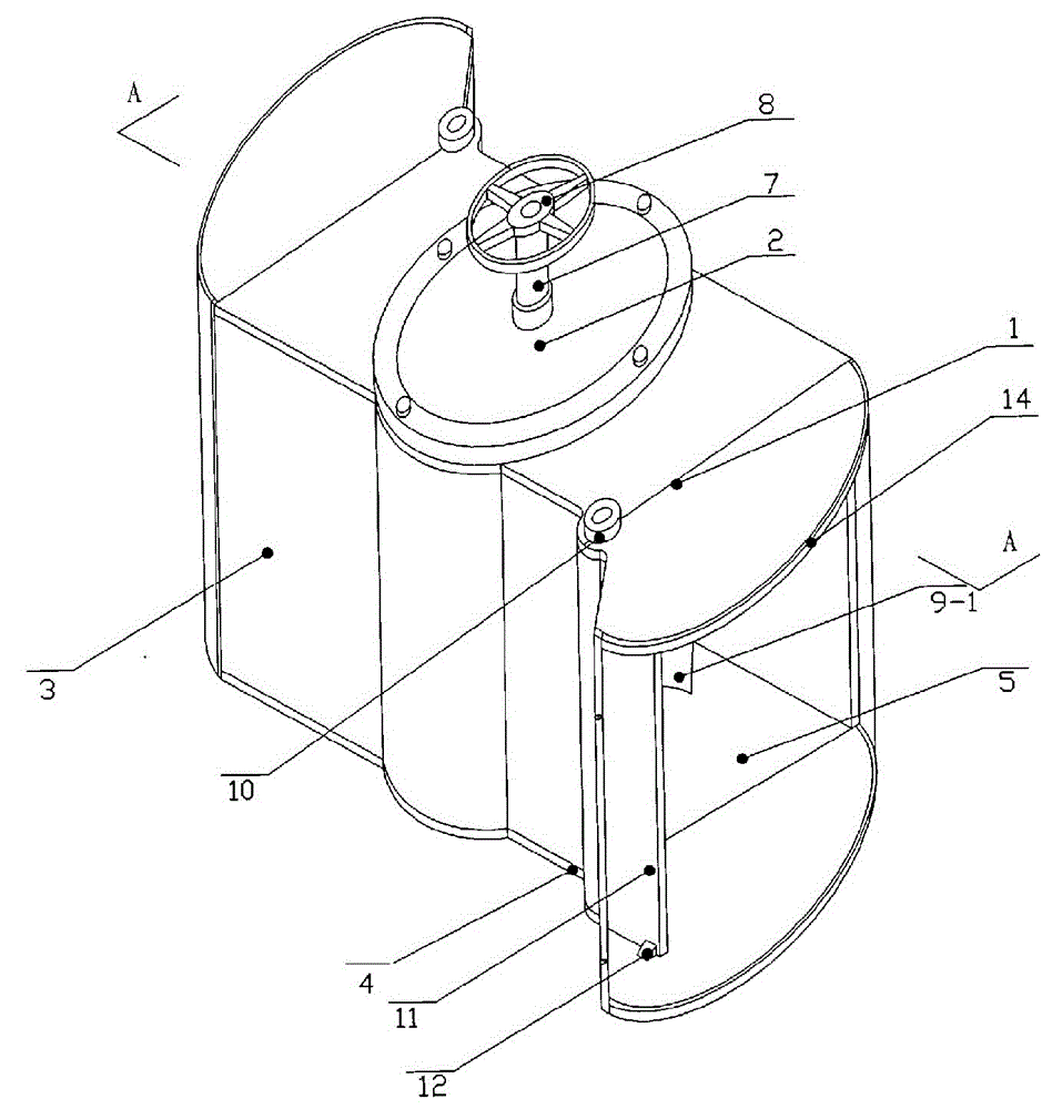 Double-way tidal generator