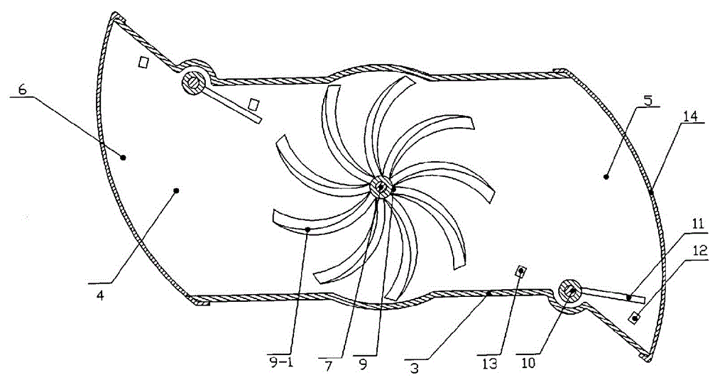 Double-way tidal generator