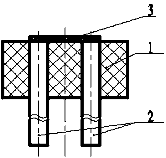 In-situ self-assembled slapper ignition component and preparation method thereof