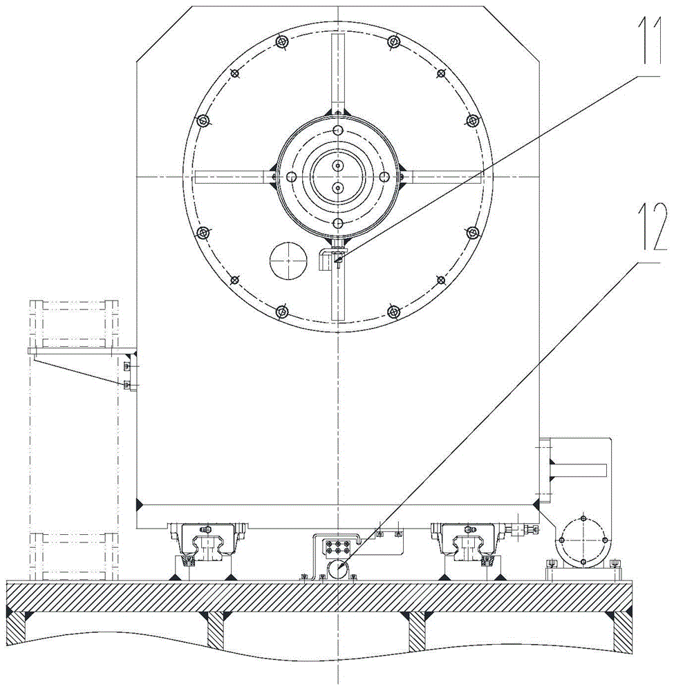 Gearbox no-load test inertia loading mechanism