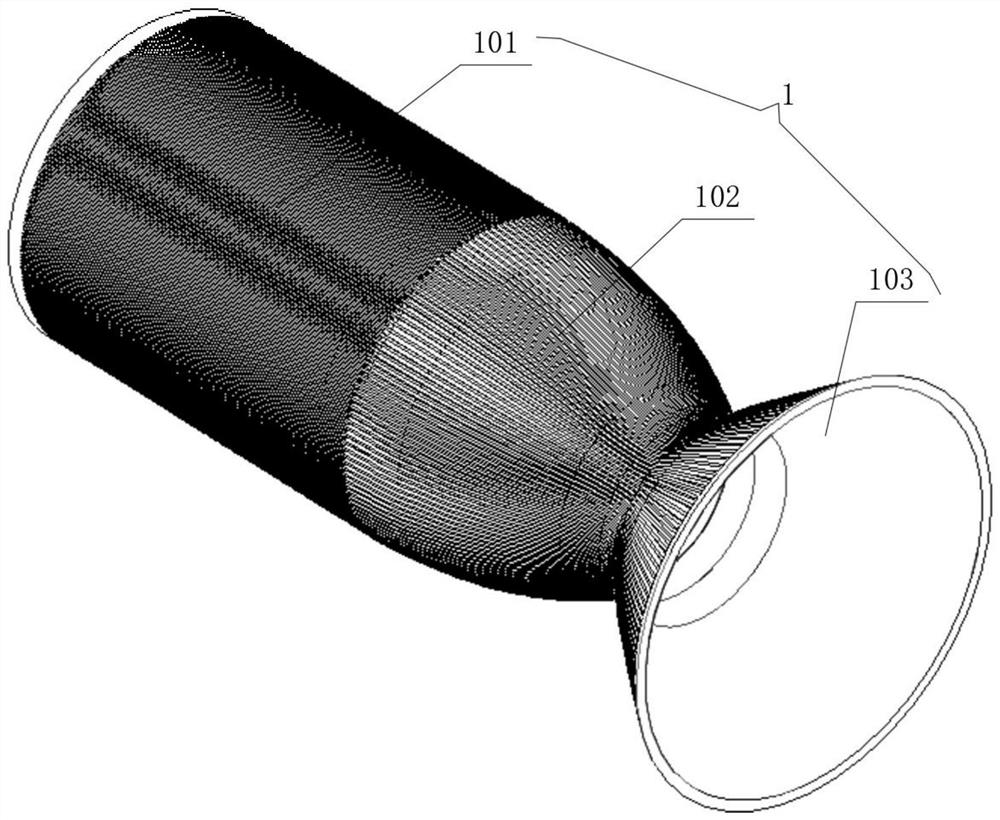 Machining method for tubular part with runner groove