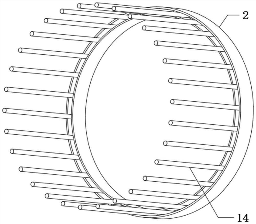 Energy-saving dehydration device for granular biological pesticide