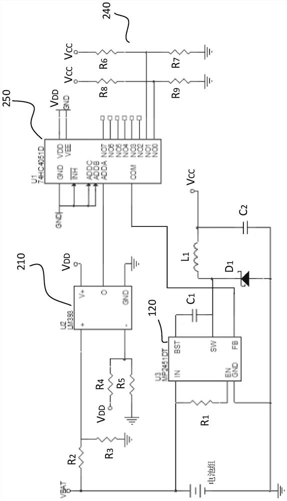 A battery state detection device