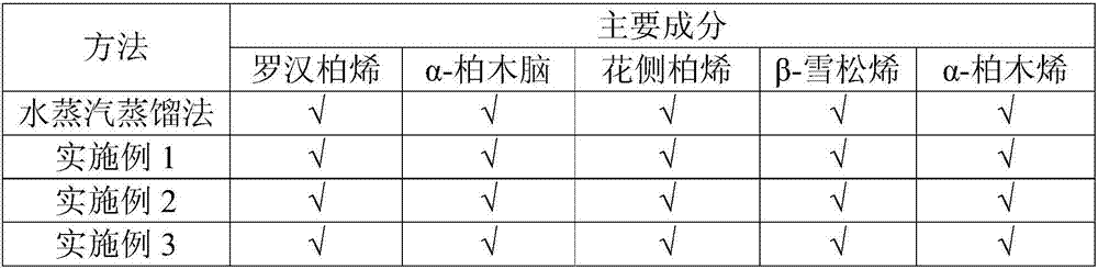 Method for extracting platycladus orientalis (L.) franco essential oil through microorganism system fermentation